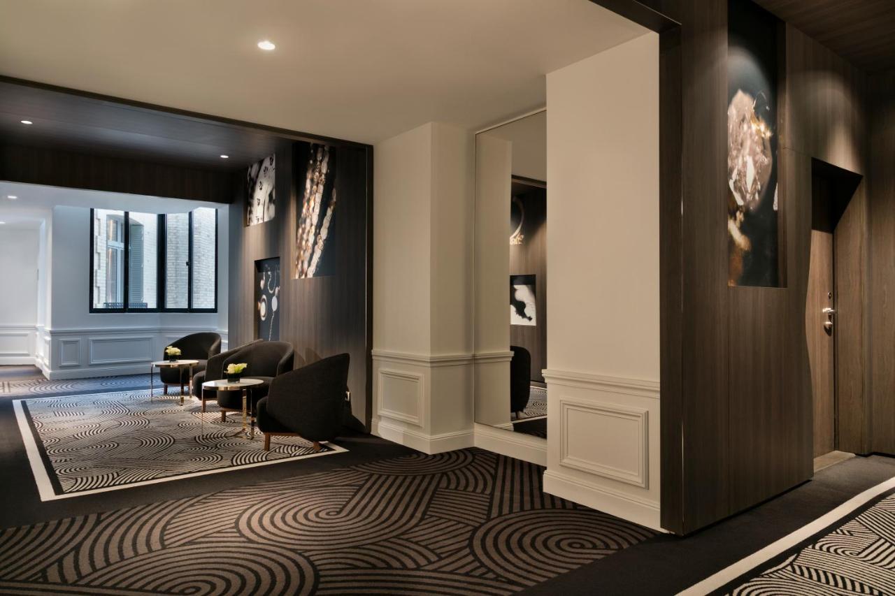 ลา เคลฟ ชองเซลิเซ ปารีส บาย เดอะ เครสต์ คอลเลคชั่น Hotel ภายนอก รูปภาพ The hotel's lobby